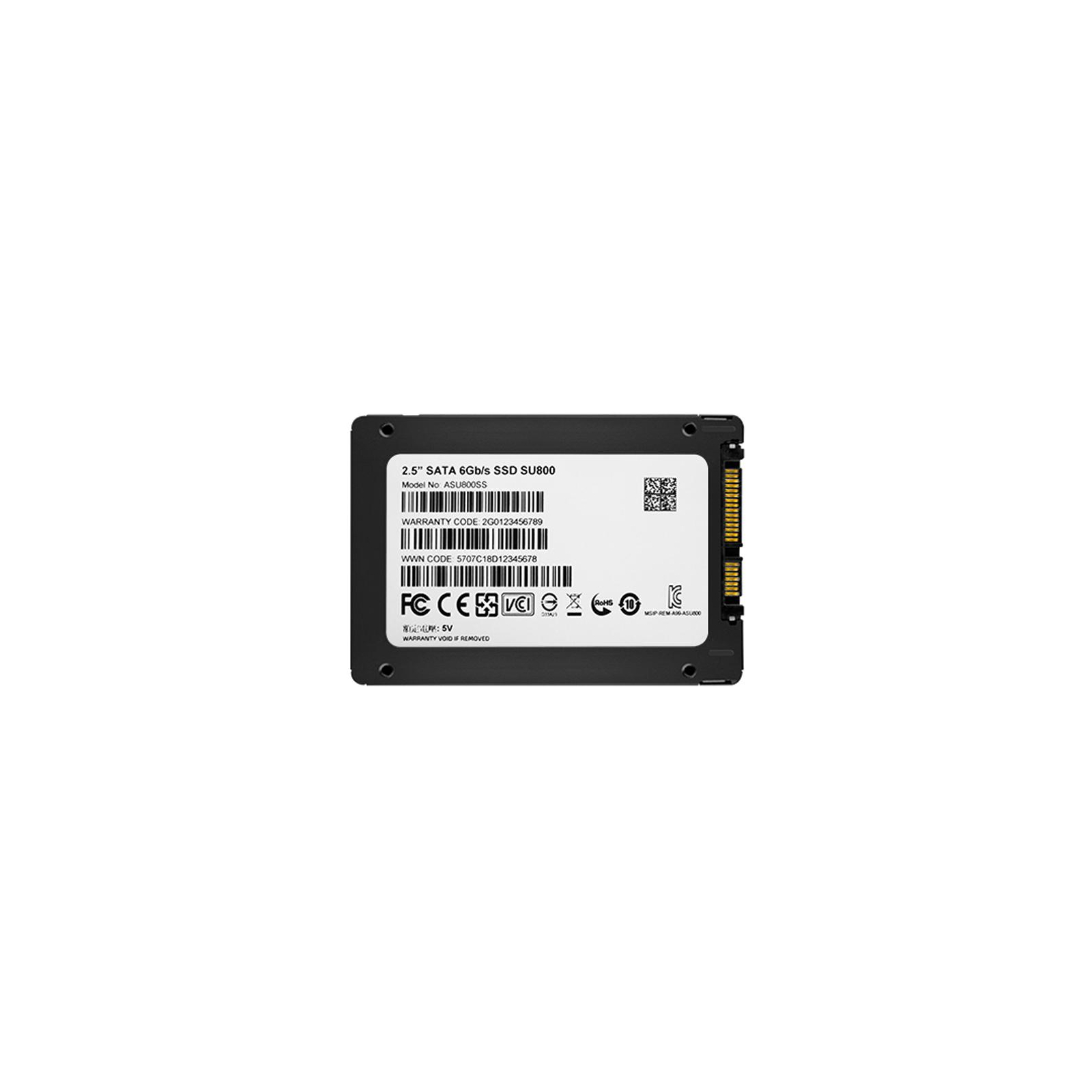 Накопичувач SSD 2.5" 512GB ADATA (ASU800SS-512GT-C) зображення 5
