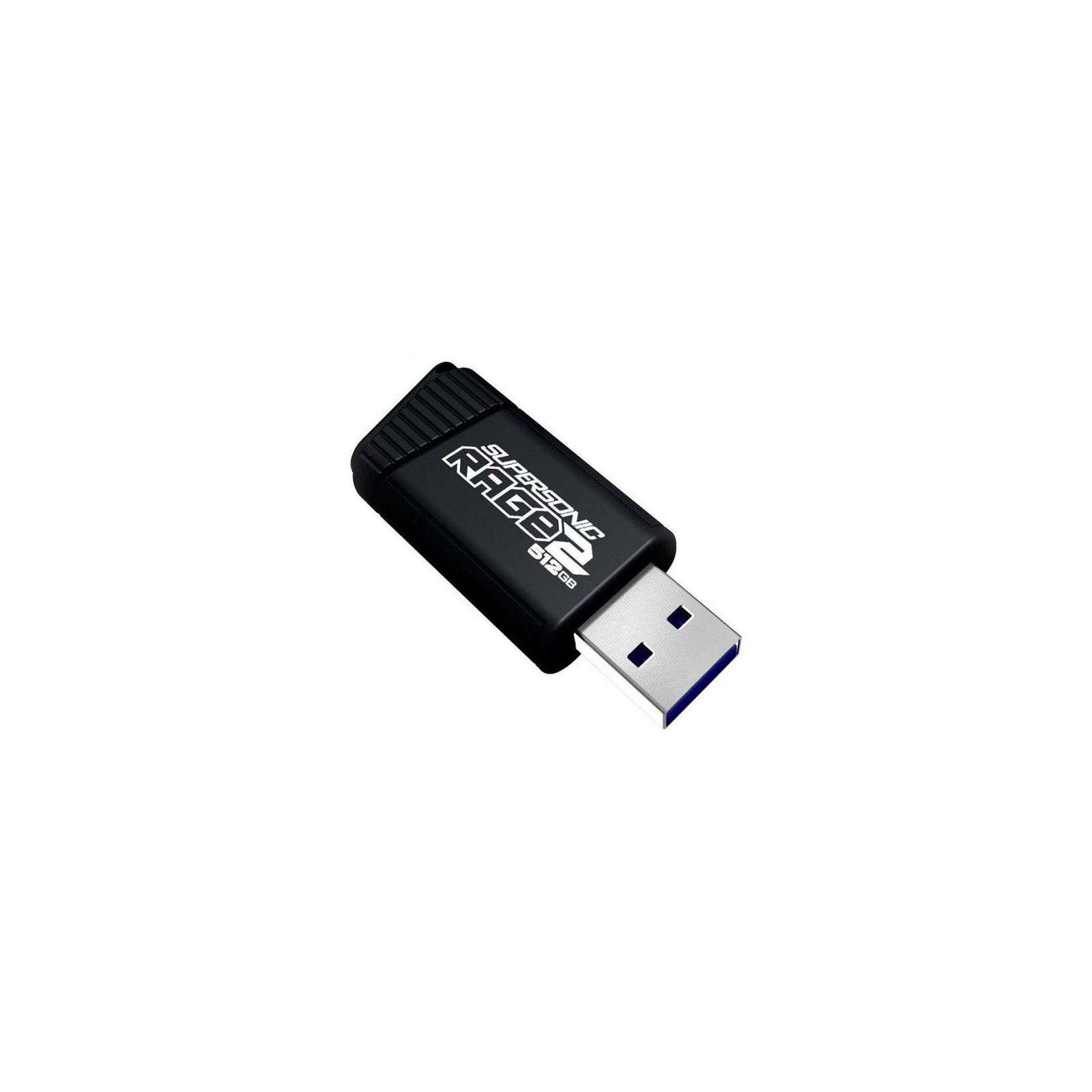 USB флеш накопичувач Patriot 512GB Supersonic Rage 2 USB 3.1 (PEF512GSR2USB) зображення 3