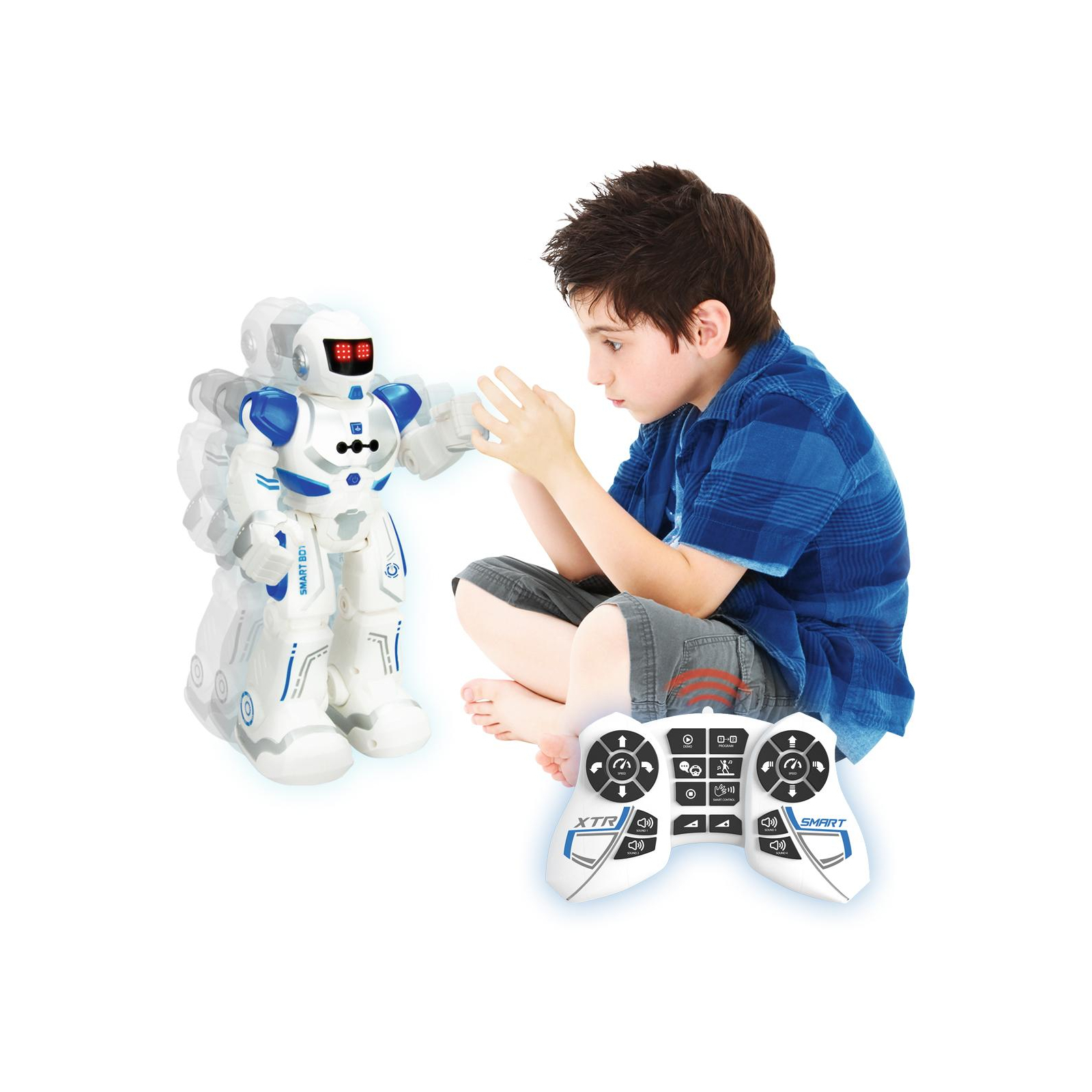 Інтерактивна іграшка Blue Rocket робот Умник (XT30037) зображення 2