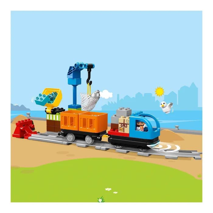 Конструктор LEGO Duplo Грузовой поезд 105 деталей (10875) изображение 11