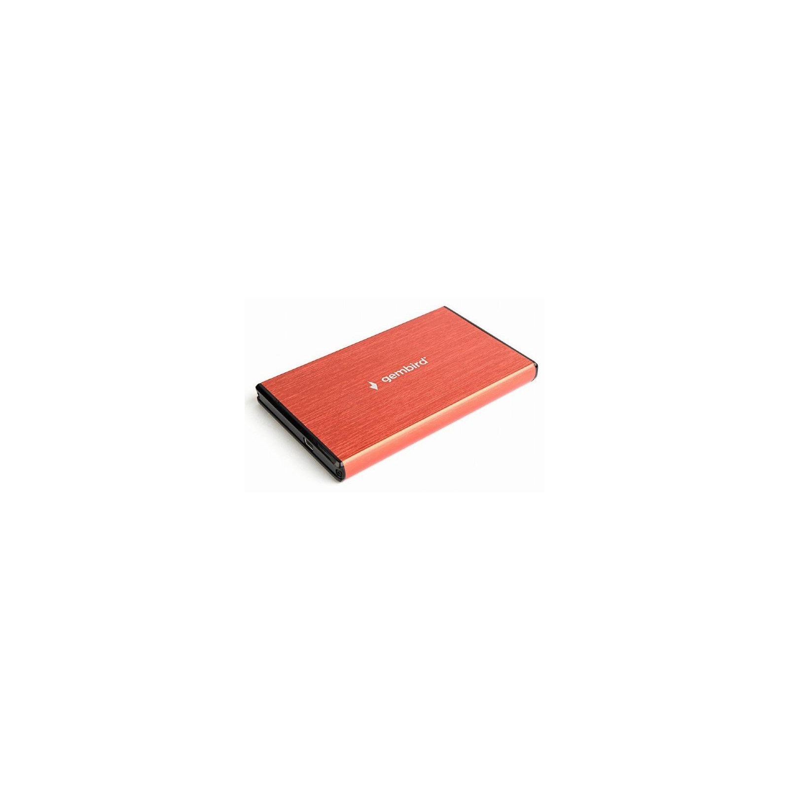 Карман внешний Gembird 2.5" USB3.0 red (EE2-U3S-3-R) изображение 2
