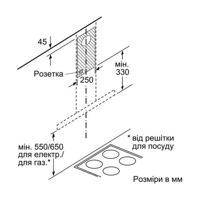 Вытяжка кухонная Siemens LC97BHM50 изображение 9