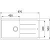 Мойка кухонная Franke BASIS BFG 611-97 (114.0363.933) изображение 2
