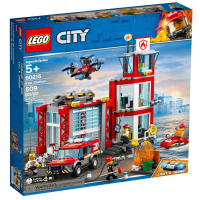 Конструктор LEGO City Пожежне депо 509 деталей (60215)