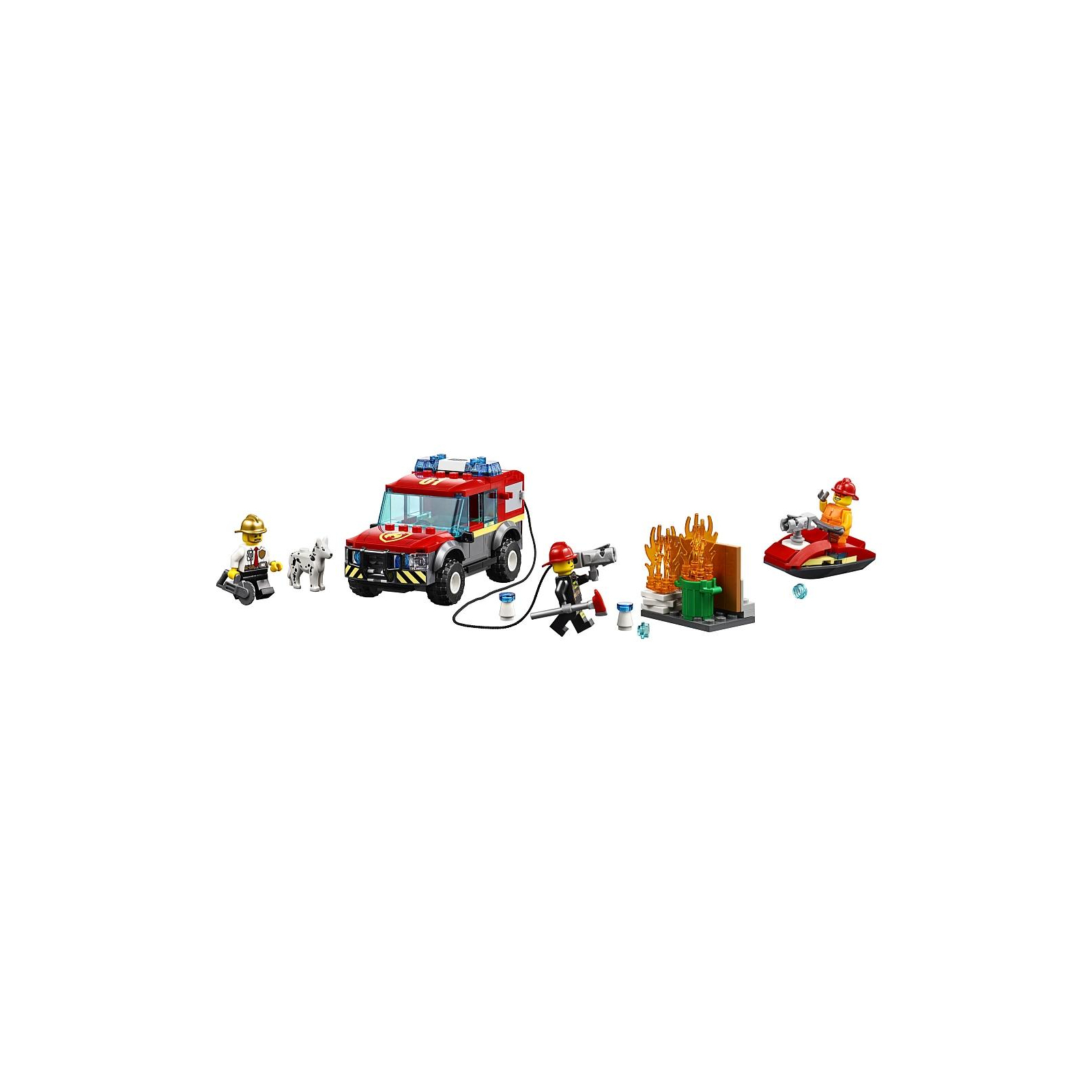 Конструктор LEGO City Пожежне депо 509 деталей (60215) зображення 3