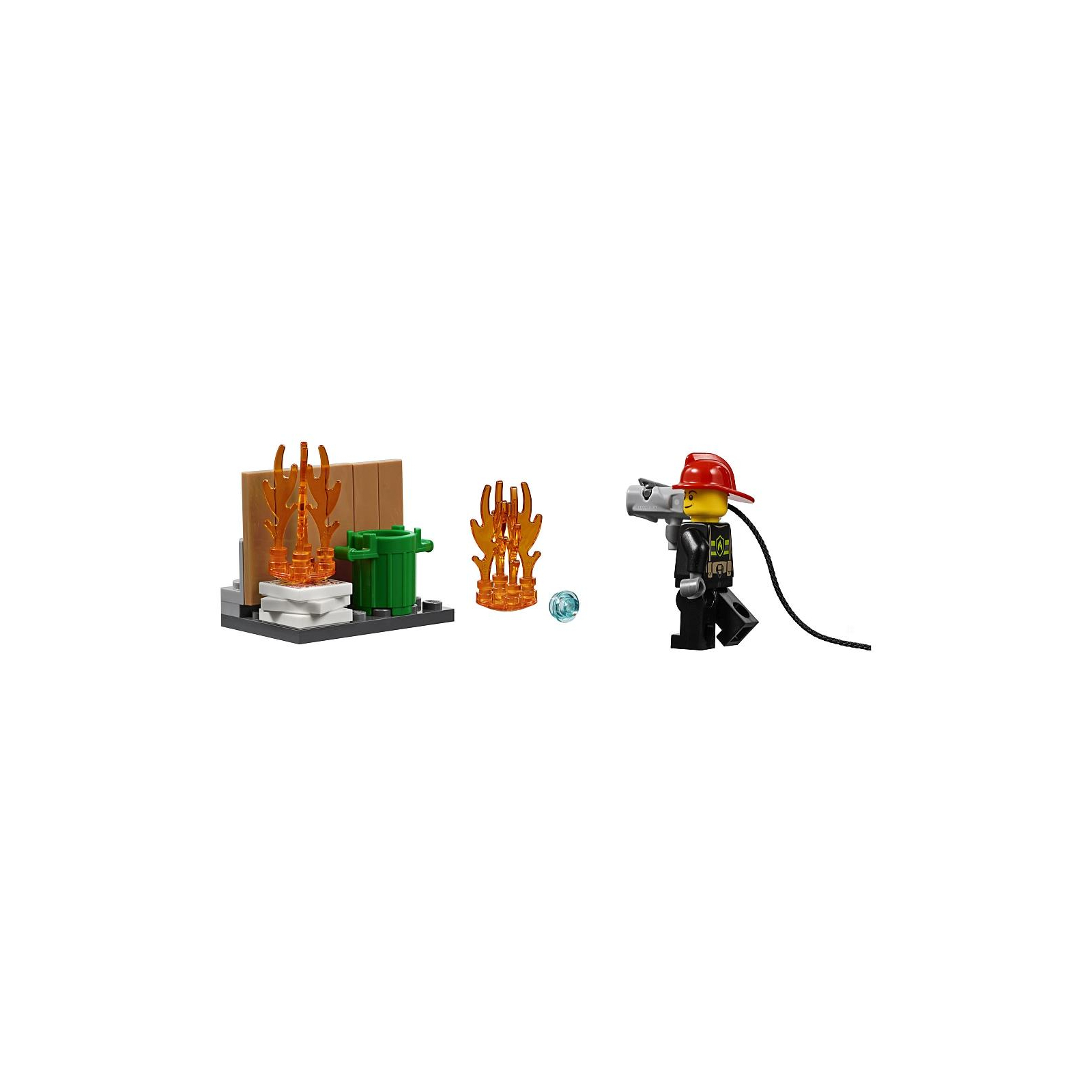 Конструктор LEGO City Пожарное депо 509 деталей (60215) изображение 6