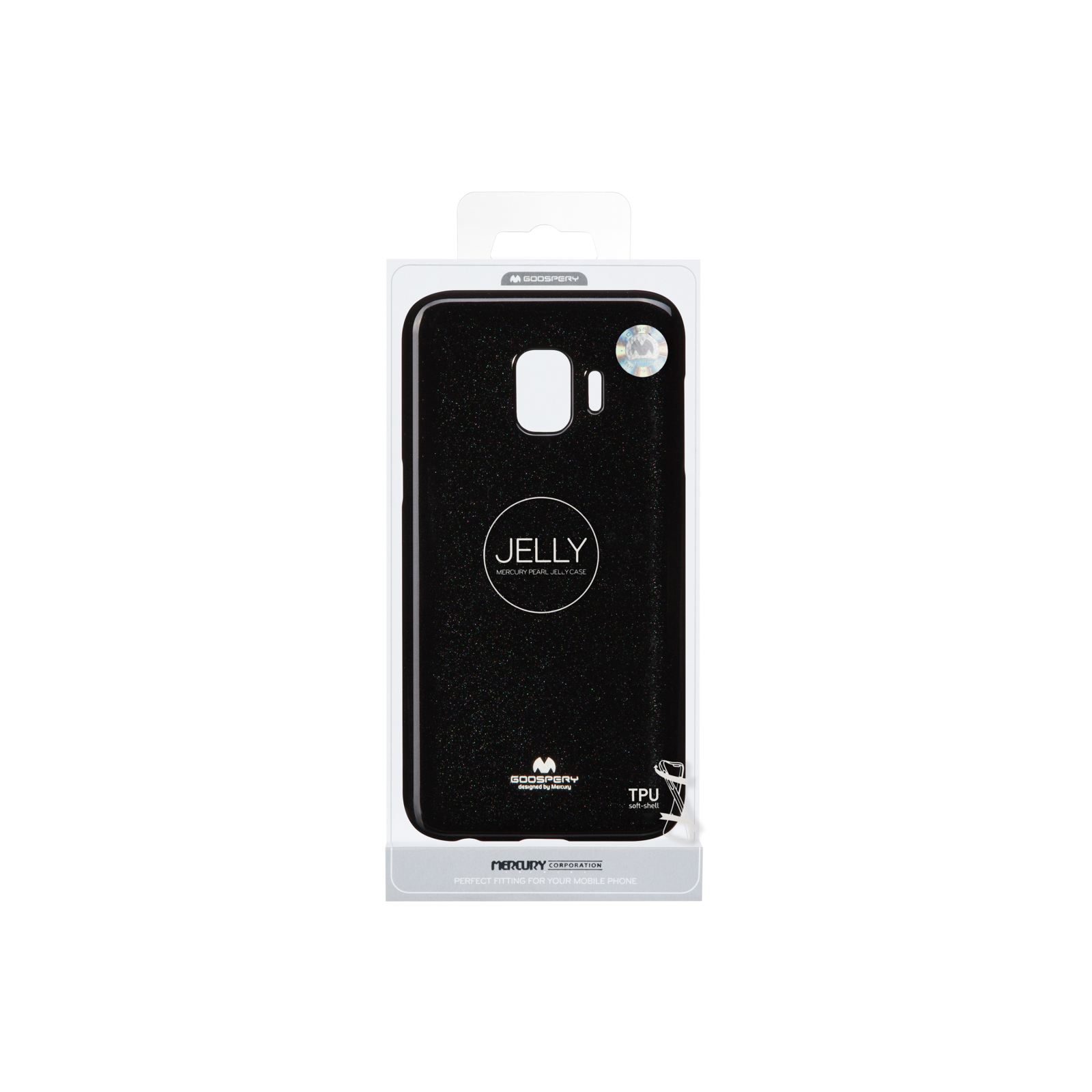 Чохол до мобільного телефона Goospery Jelly Case Samsung Galaxy J2 Core J260 Black (8809621297217) зображення 3