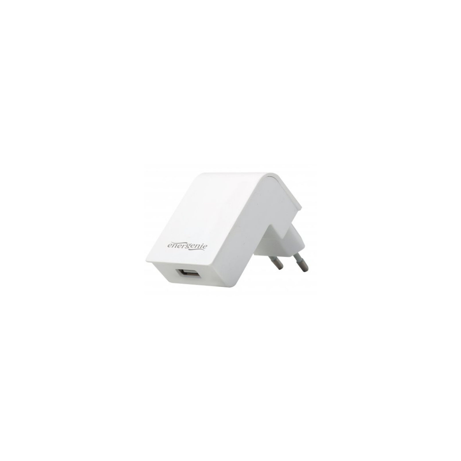 Зарядное устройство EnerGenie USB 2.1A white (EG-UC2A-02-W)