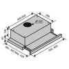 Витяжка кухонна Ventolux GARDA 50 WH (700) SLIM зображення 6