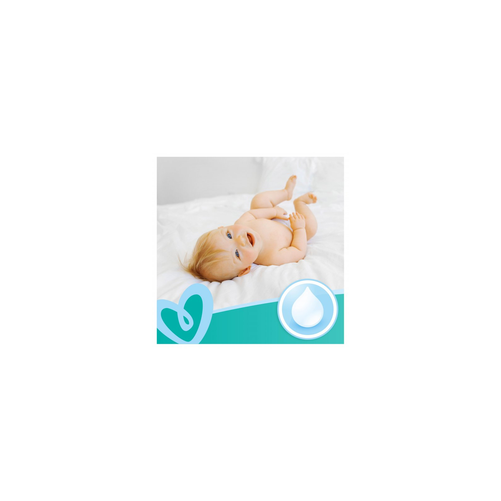 Дитячі вологі серветки Pampers Fresh Clean 2х52 шт (8001841077703) зображення 5