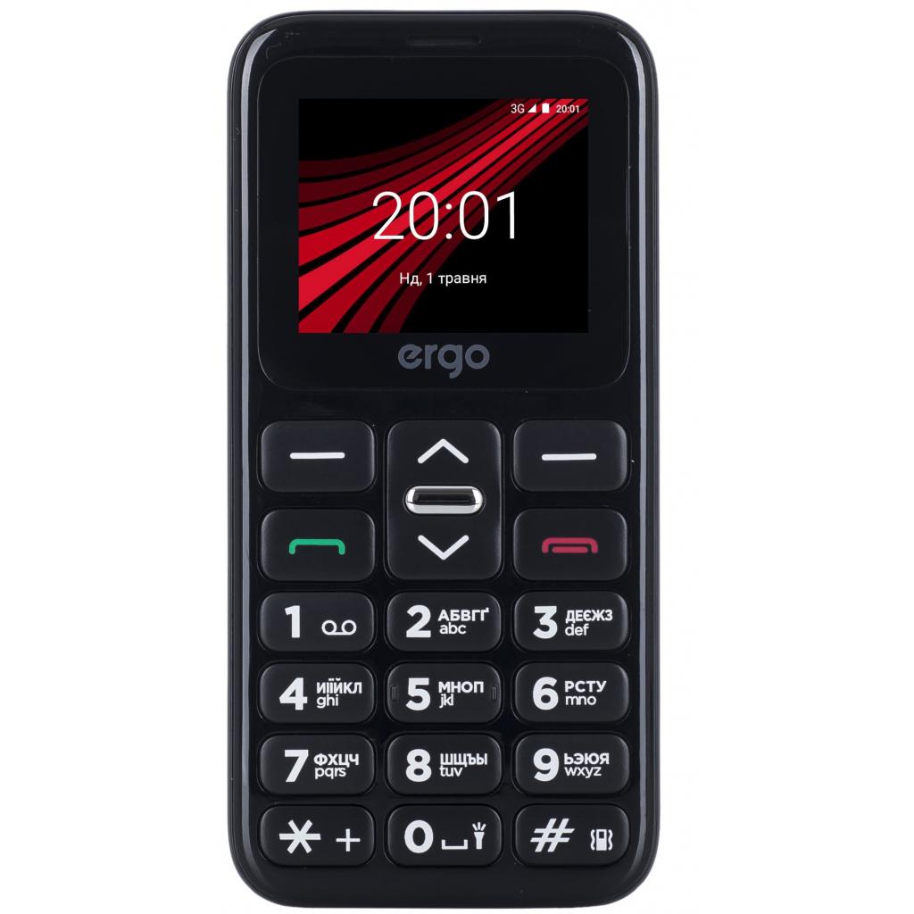 Мобільний телефон Ergo F186 Solace Black