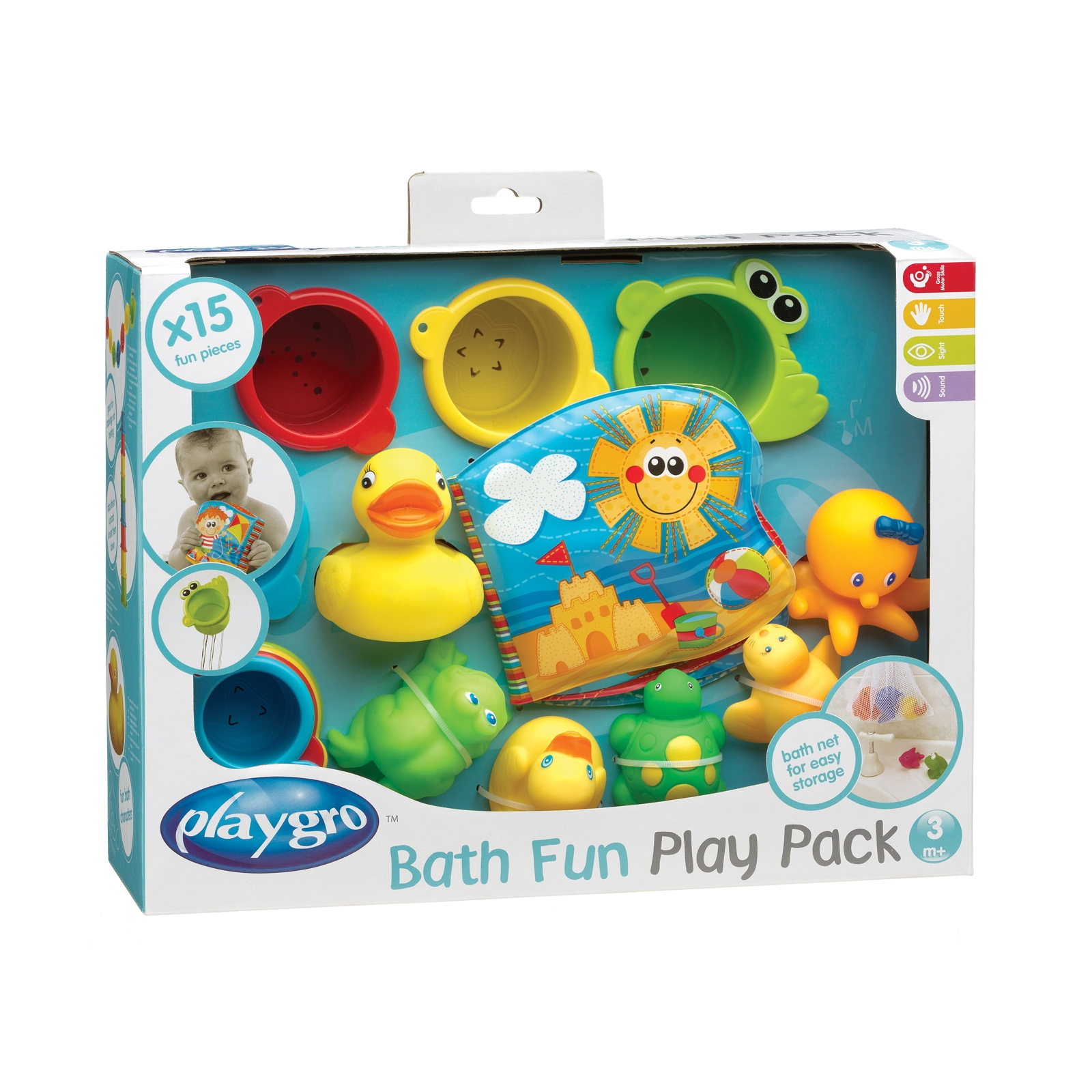 Игрушка для ванной Playgro Подарочный набор для воды 15 эл (25245) изображение 2