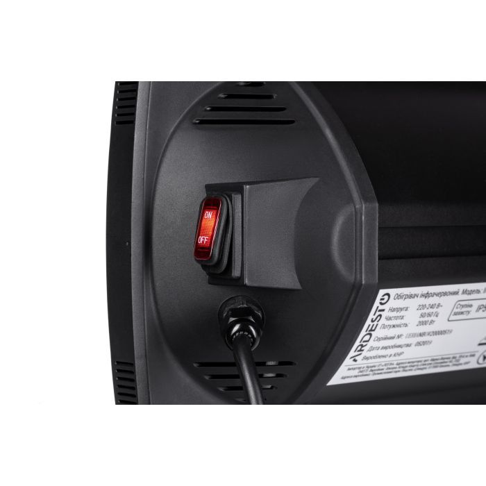Обігрівач Ardesto IH-2500-CBN1B зображення 7