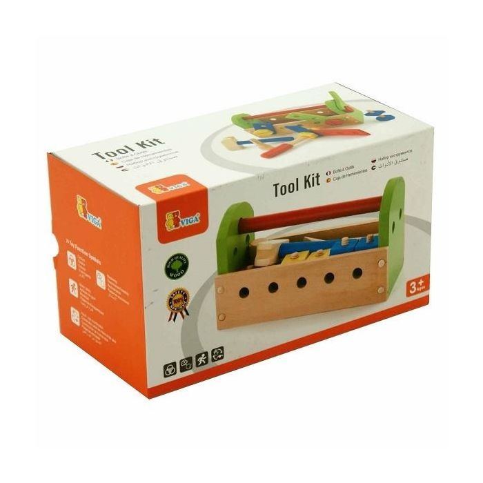 Игровой набор Viga Toys Ящик с инструментами (50494)