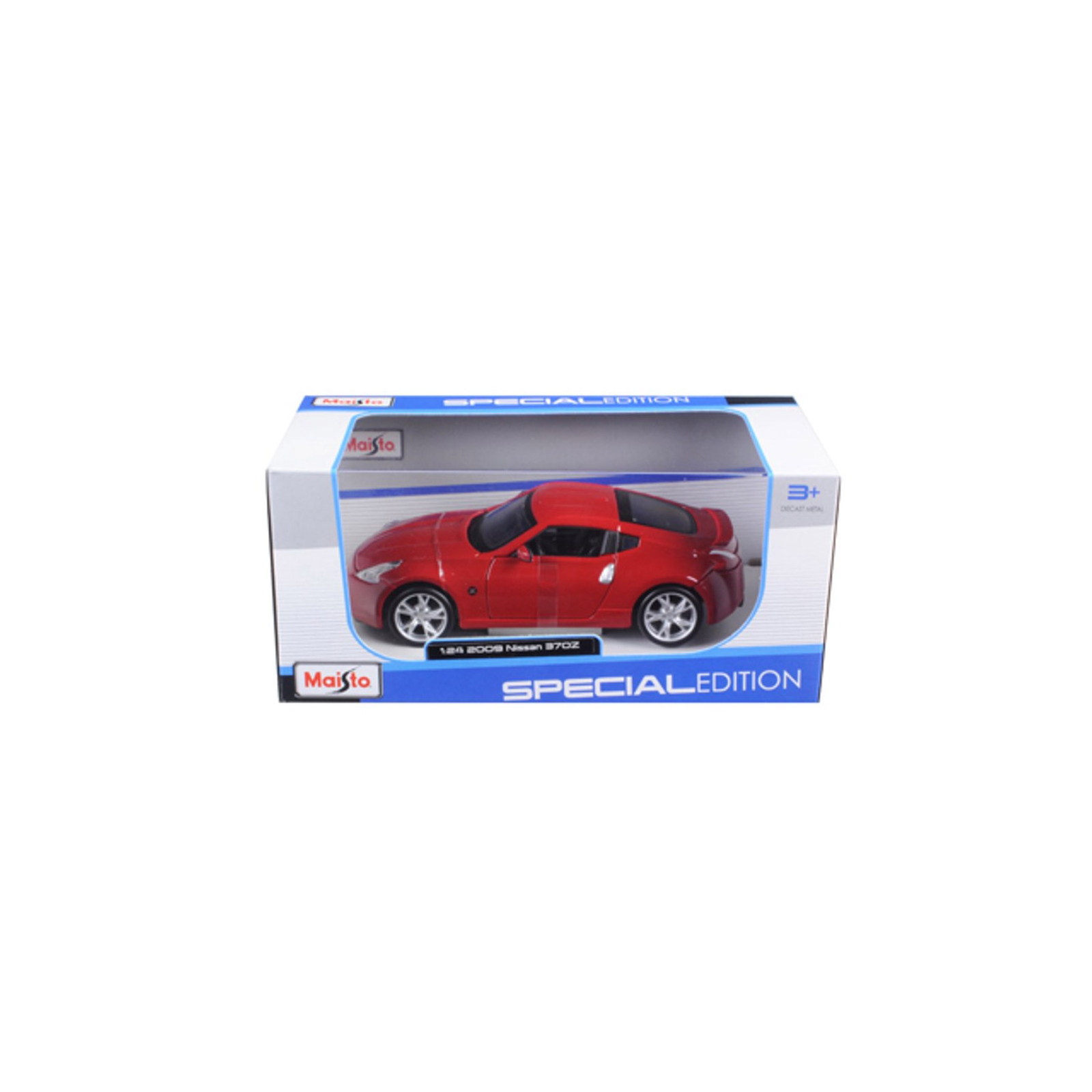 Машина Maisto Nissan 370Z 2009 (1:24) червоний (31200 red) зображення 4