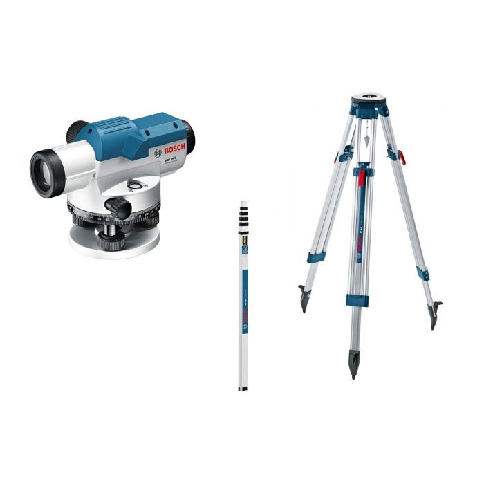 Оптичний нівелір Bosch GOL 26 D + BT160 + GR500 (0.601.068.002) зображення 2