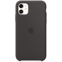 Чехол для мобильного телефона Apple iPhone 11 Silicone Case - Black (MWVU2ZM/A)