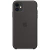 Чехол для мобильного телефона Apple iPhone 11 Silicone Case - Black (MWVU2ZM/A) изображение 2
