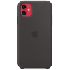 Чохол до мобільного телефона Apple iPhone 11 Silicone Case - Black (MWVU2ZM/A) зображення 6
