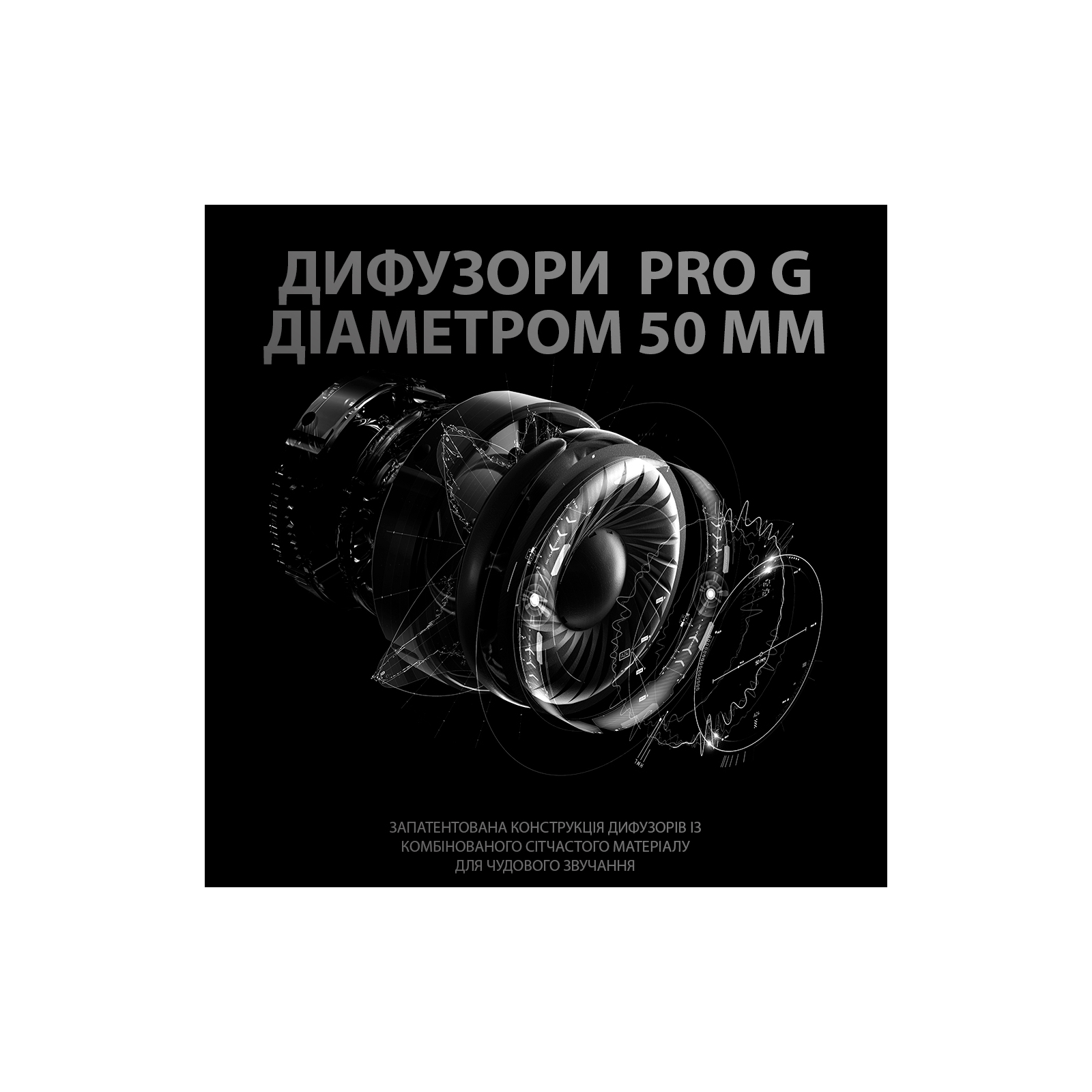 Наушники Logitech G PRO Gaming Headset BLACK USB (981-000812) изображение 3
