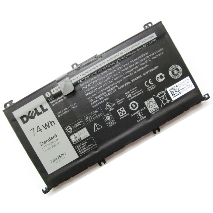 Аккумулятор для ноутбука Dell Inspiron 15-7559 357F9, 74Wh (6333mAh), 6cell, 11.1V, Li-ion (A47442) изображение 2