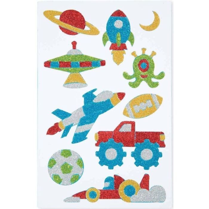 Набір для творчості Melissa&Doug Блискучі наліпки Пригода (MD19501) зображення 2