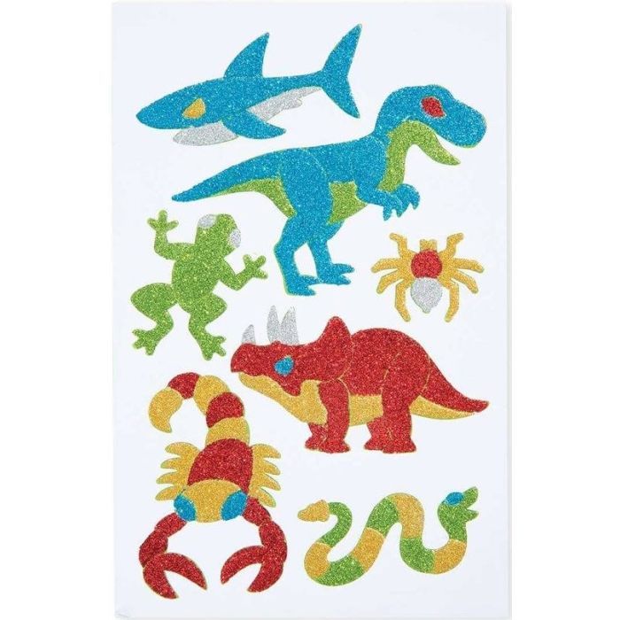 Набір для творчості Melissa&Doug Блискучі наліпки Пригода (MD19501) зображення 3