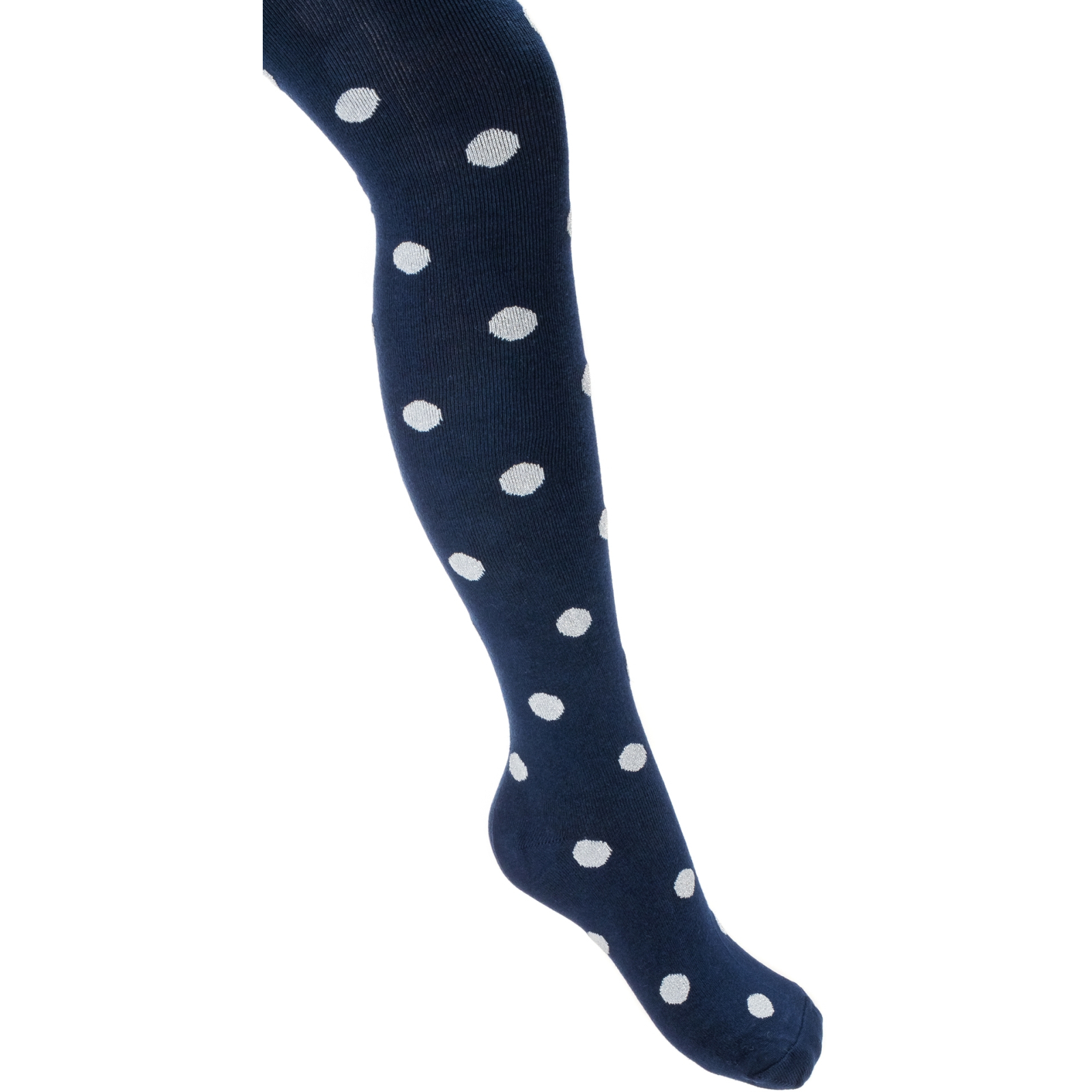 Колготки UCS Socks в горошек из люрекса (M0C0301-2051-9G-blue)