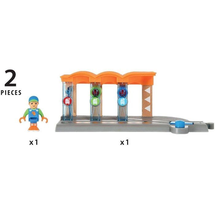 Залізниця Brio World Smart Tech Мийка потягів (33874) зображення 6