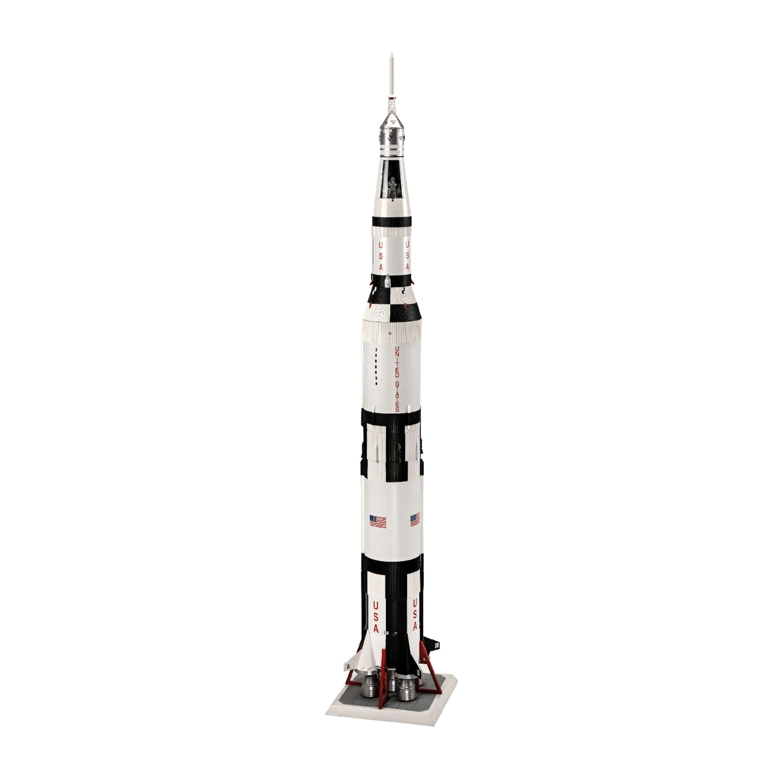 Сборная модель Revell Ракета-носитель СатурнV миссии Аполлон 11 уровень 5, 1:96 (RVL-03704) изображение 2