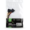 Кабель живлення SATA power 0.2m 2 connectors Vinga (VCPSATA2PW2) зображення 3