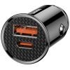 Зарядное устройство Baseus Circular Plastic USB, Type-C PD3.0, QC4.0, black (CCALL-YS01) изображение 2