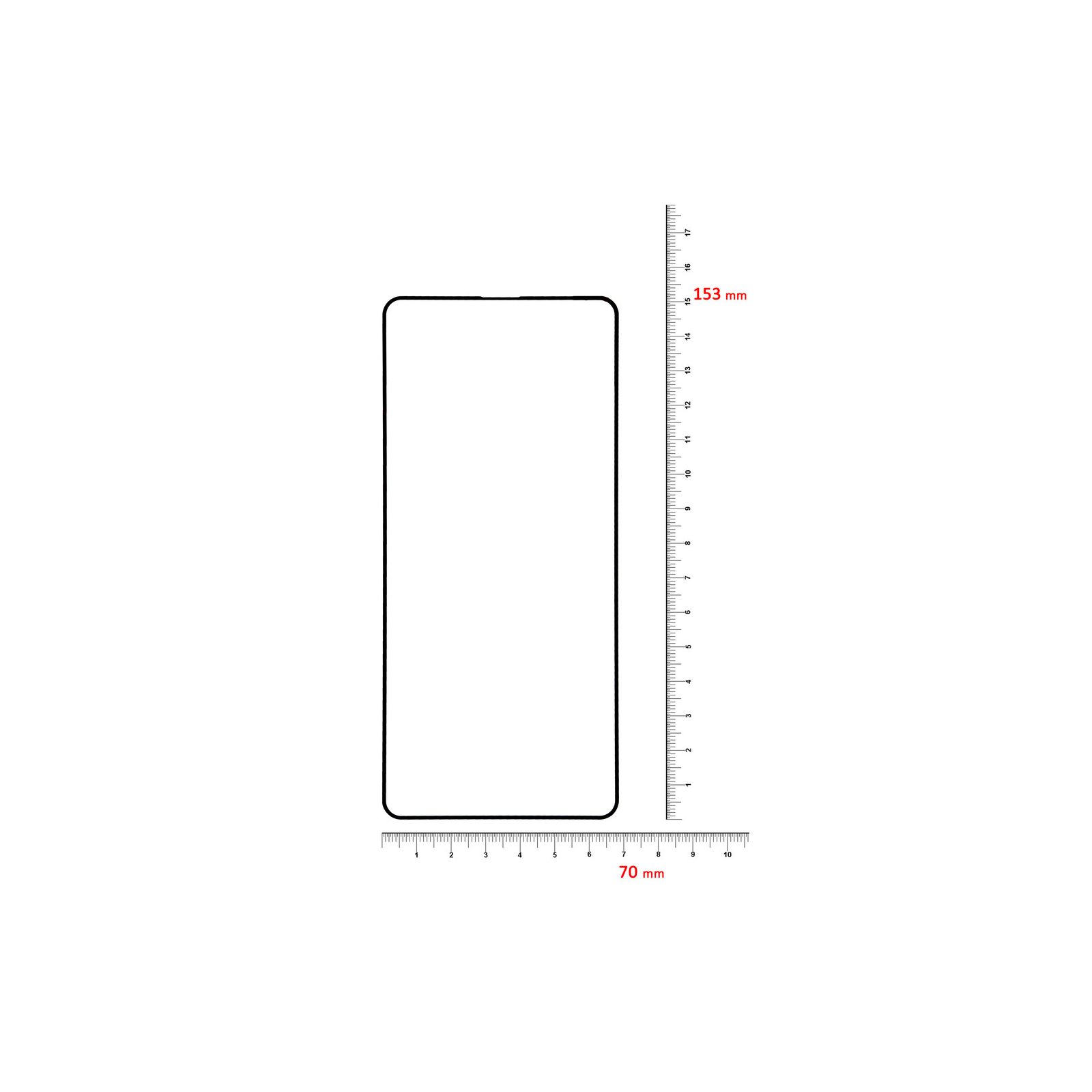 Стекло защитное BeCover Samsung Galaxy A51 SM-A515 Black (704668) изображение 2