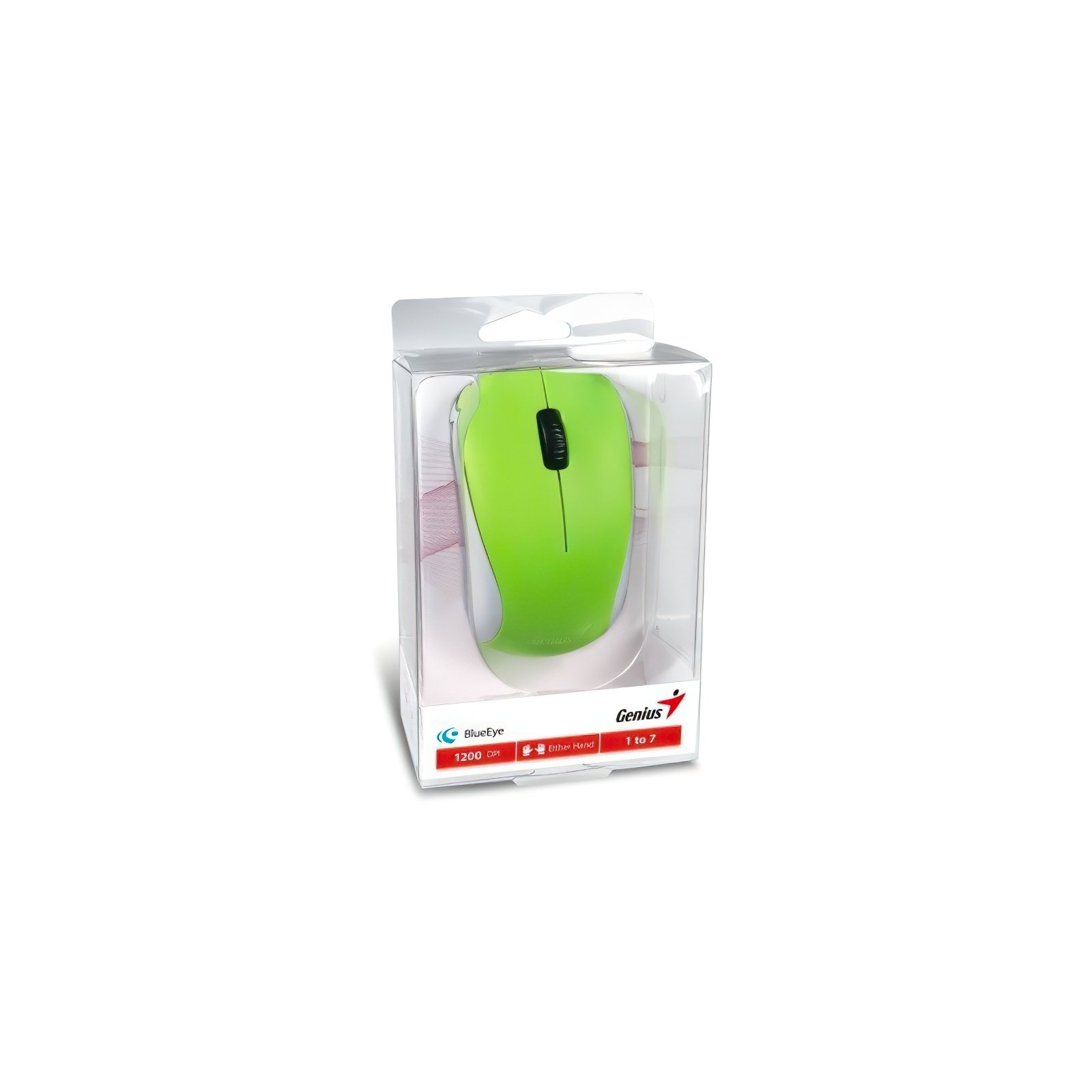 Мышка Genius NX-7000 Green (31030012404) изображение 3
