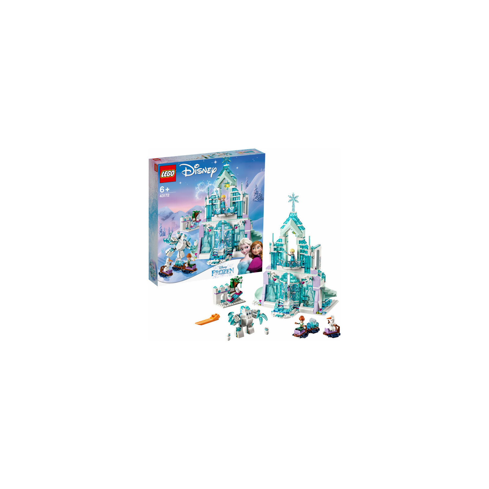 Конструктор LEGO Disney Princess Frozen 2 Волшебный ледяной замок Эльзы 701 д (43172) изображение 10