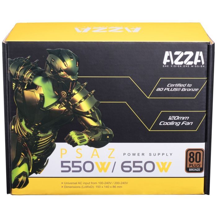 Блок питания Azza 650W (PSAZ-650W) изображение 4