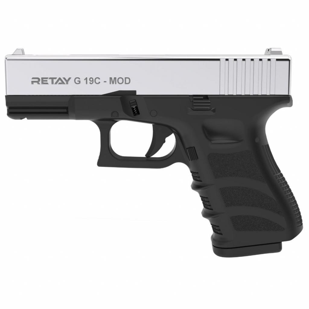 Стартовый пистолет Retay G 19C Nickel (X614209N)