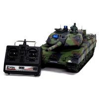 Радиоуправляемая игрушка Heng Long Танк 2.4GHz 1:16 Leopard II A6 с пневмопушкой и дымом (HL3 (HL3889-1) изображение 5