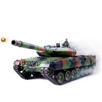 Радиоуправляемая игрушка Heng Long Танк 2.4GHz 1:16 Leopard II A6 с пневмопушкой и дымом (HL3 (HL3889-1) изображение 7