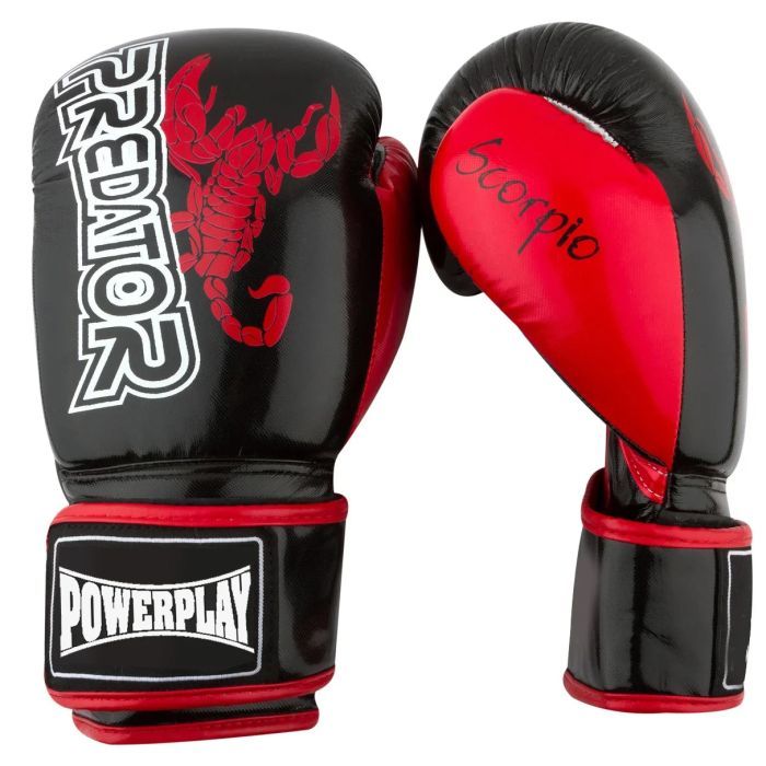 Боксерські рукавички PowerPlay 3007 12oz Black (PP_3007_12oz_Black) зображення 7