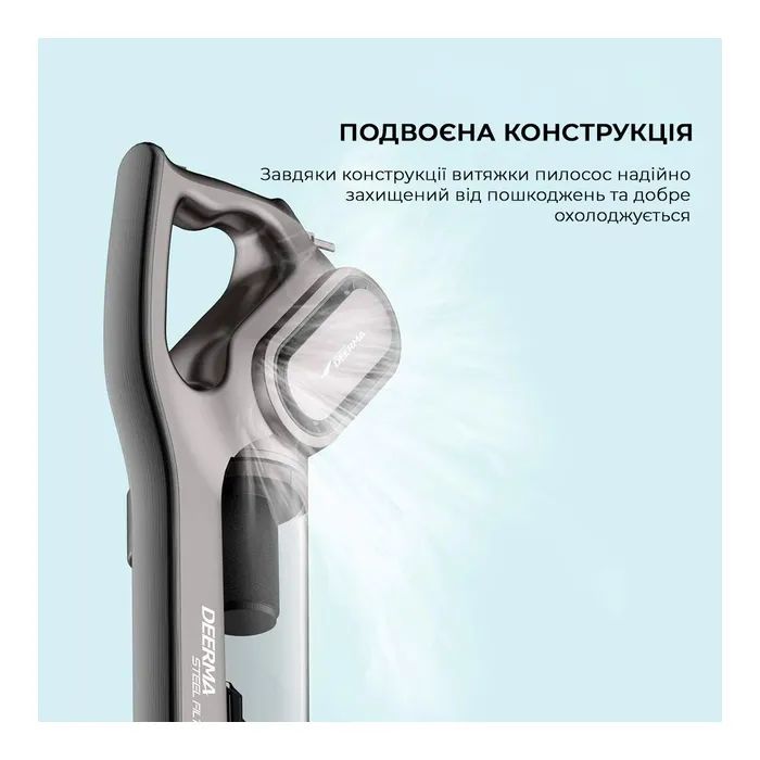 Пылесос Deerma Stick Vacuum Cleaner Cord Gray (DX700S) изображение 12