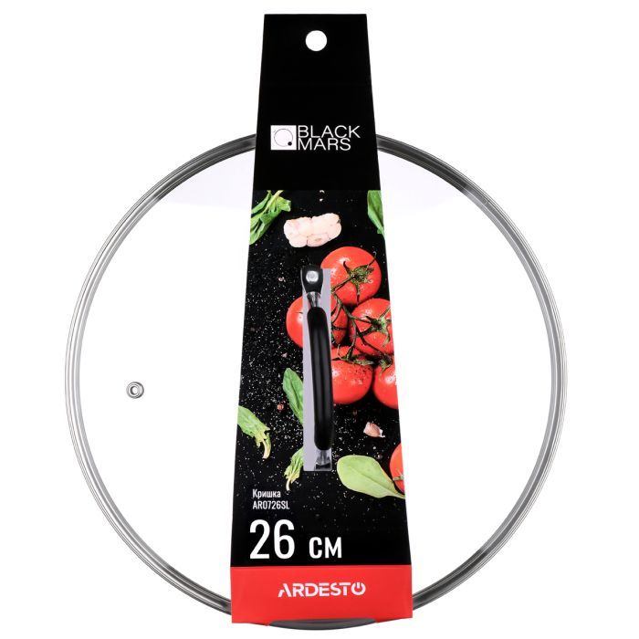 Крышка для посуды Ardesto Black Mars 26 см (AR0726SL) изображение 2