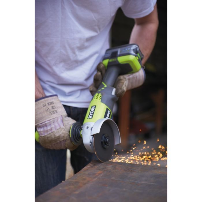 Шліфувальна машина Ryobi ONE+ R18AG-0 (без АКБ і ЗП) (5133001903) зображення 4