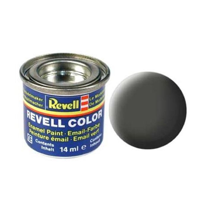 Аксессуары для сборных моделей Revell Краска эмалевая 65. Бронзово-зеленая матовая. 14 мл (RVL-32165)