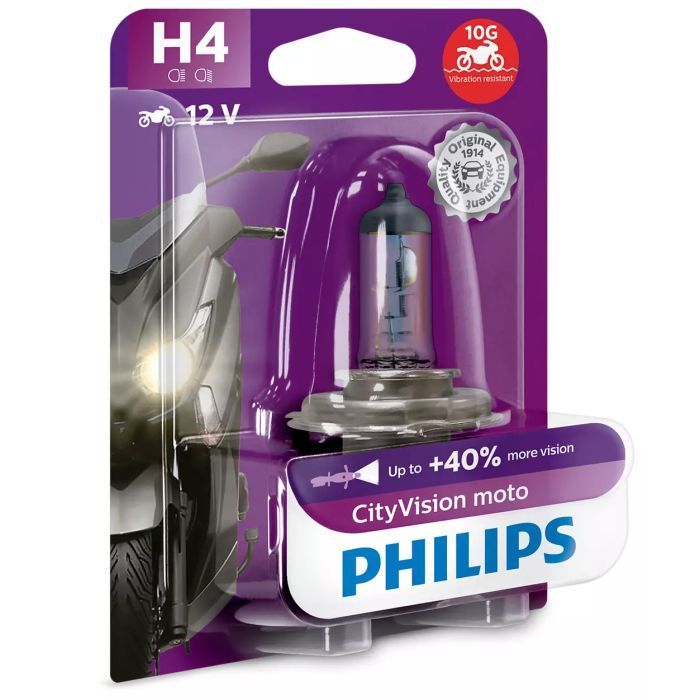 Автолампа Philips галогенова 60/55W (12342 CTV BW) зображення 2