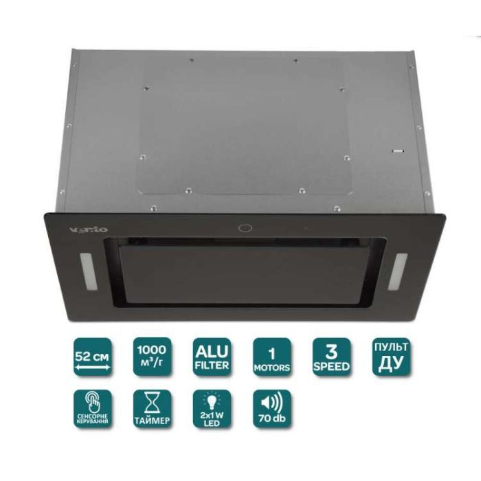 Витяжка кухонна Ventolux PUNTO 52 BG (1000) TRC зображення 2