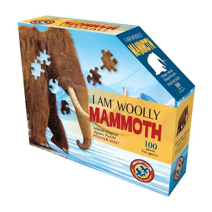 Пазл I AM Мохнатый мамонт 100шт (4017)