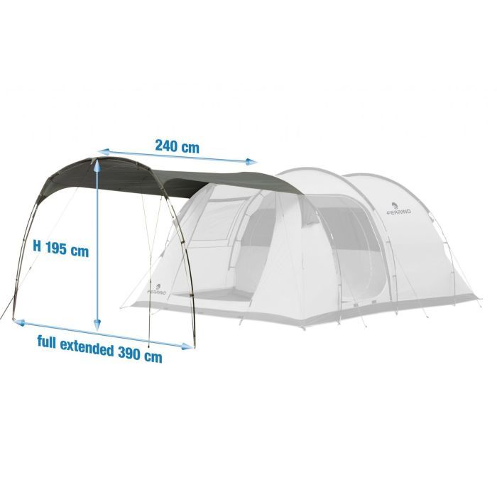 Палатка Ferrino Chanty 5 Deluxe White/Grey (926552) изображение 5
