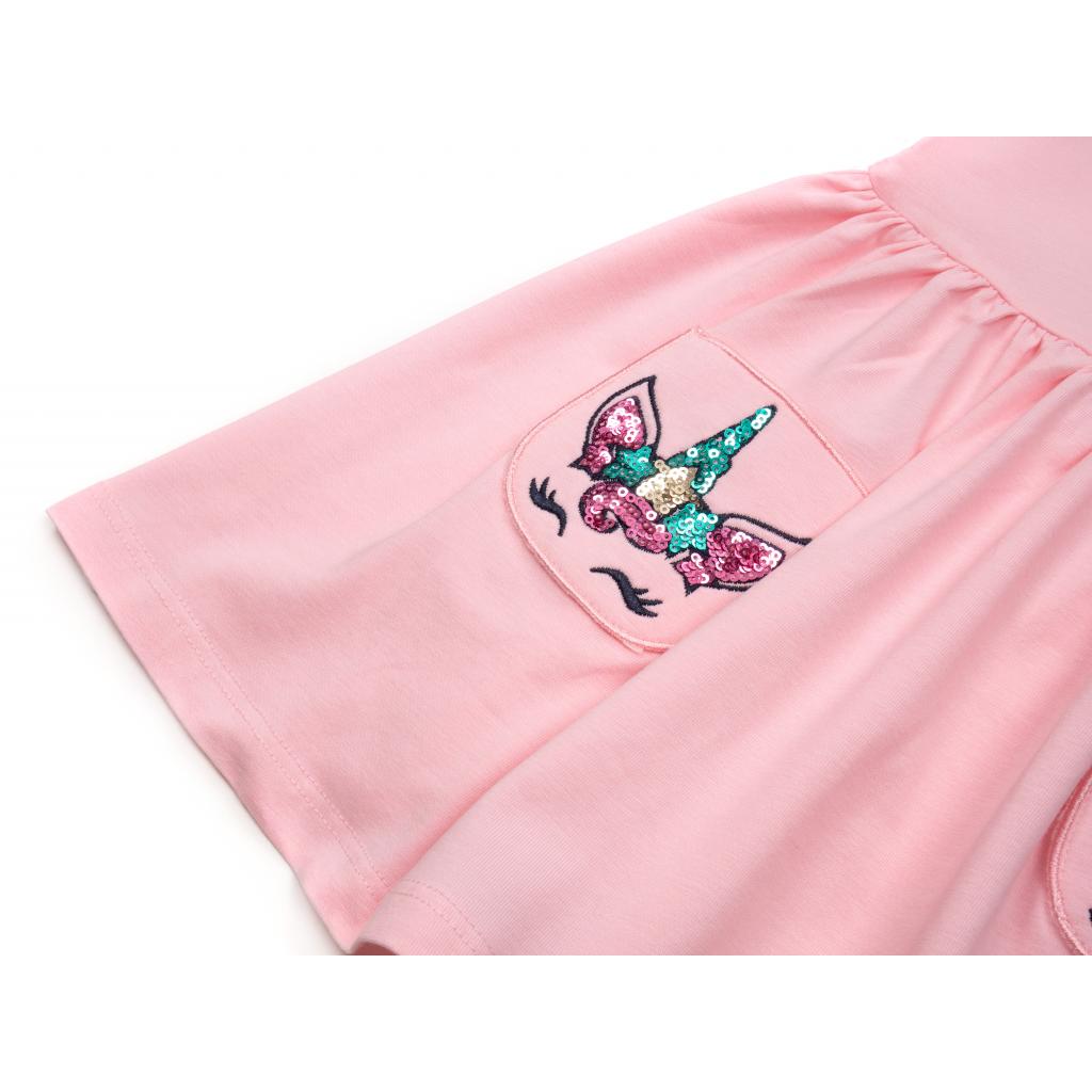 Платье Breeze с единорогом (15161-92G-pink) изображение 4
