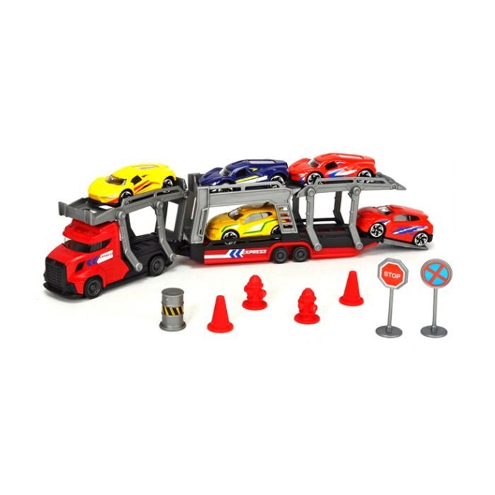 Игровой набор Dickie Toys Автотранспортер с 5 металлическими машинками (3745012)